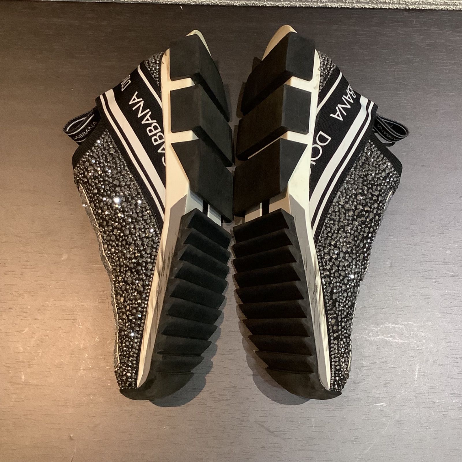 ドルチェ&ガッバーナ　スワロフスキー　ソレントスニーカー ☆12/25までの限定価格☆ ドルチェ＆ガッバーナ DOLCE&GABBANA