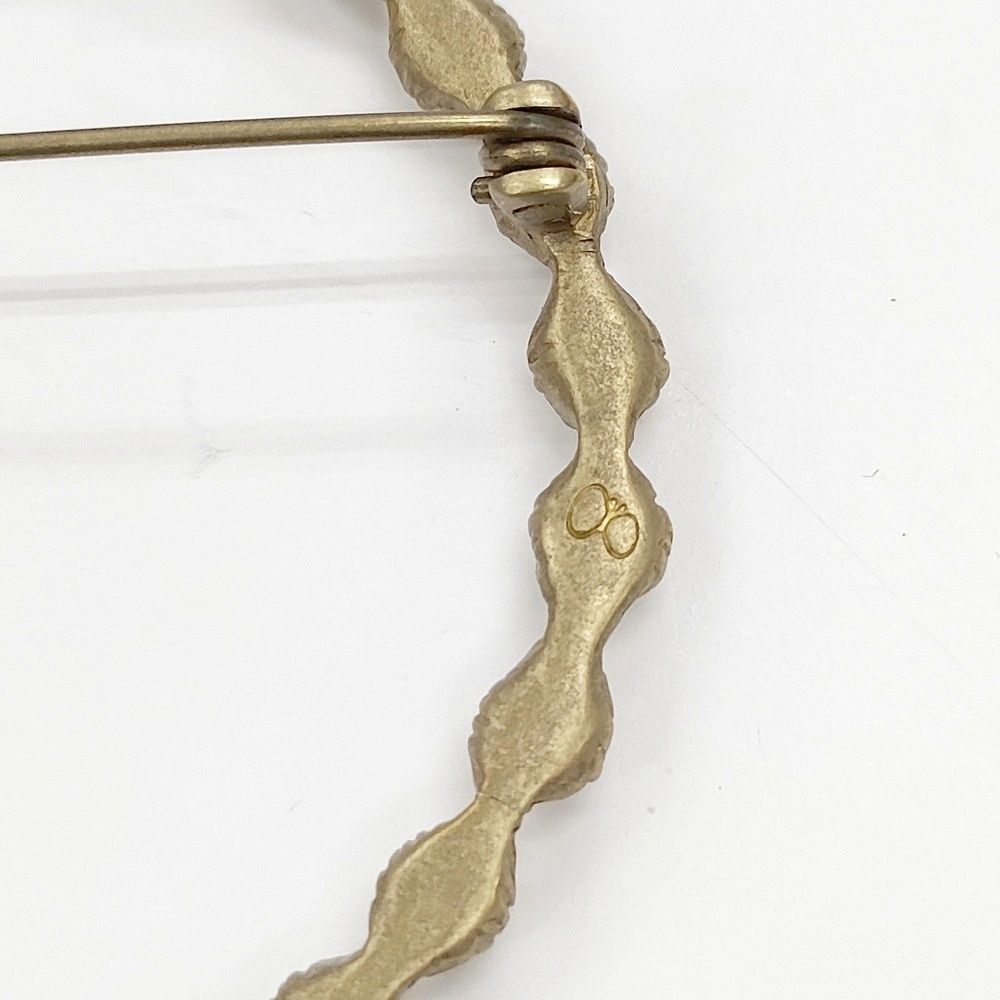 mina perhonen tambourine 真鍮 アンティークゴールド ブローチ