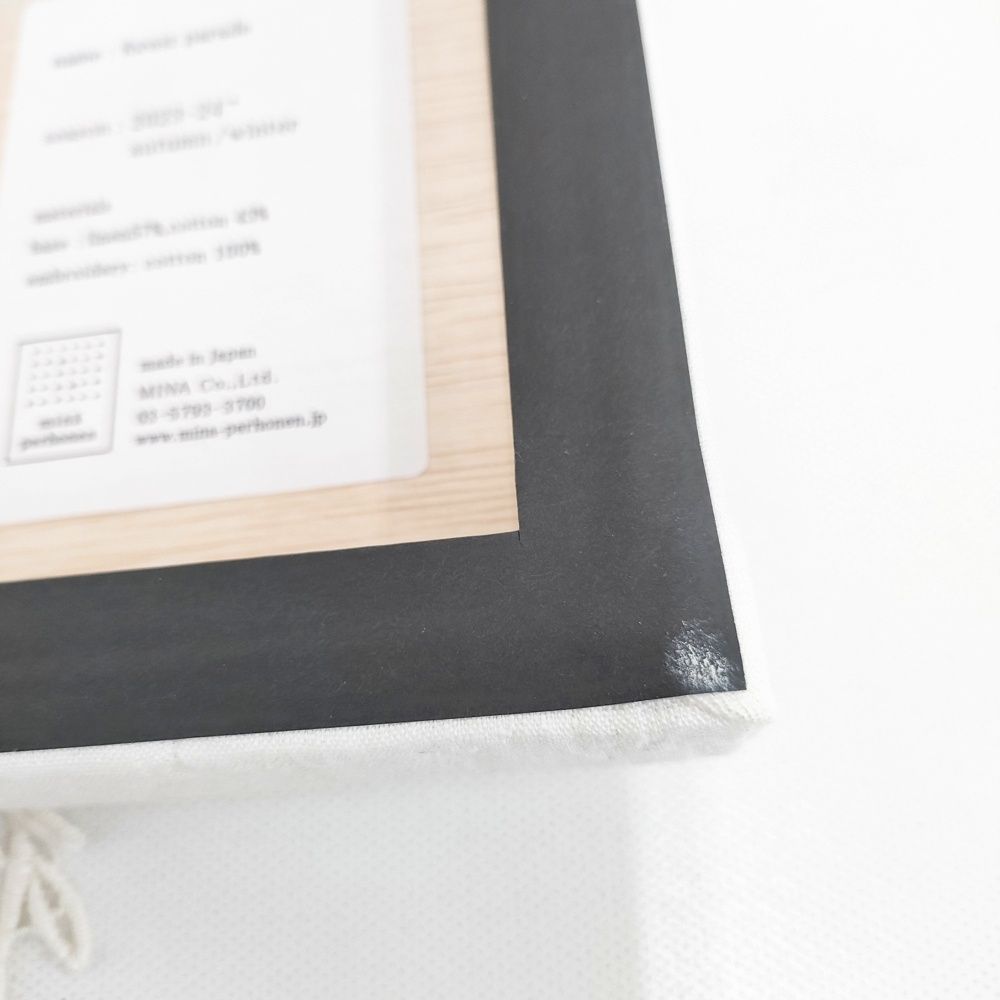 mina perhonen 23AW forest parade コットンリネン 刺繍 ファブリック