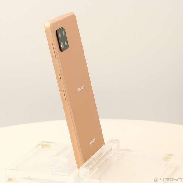 品〕 AQUOS sense6 64GB 購入 ライトカッパー SH-M19 SIMフリー【276