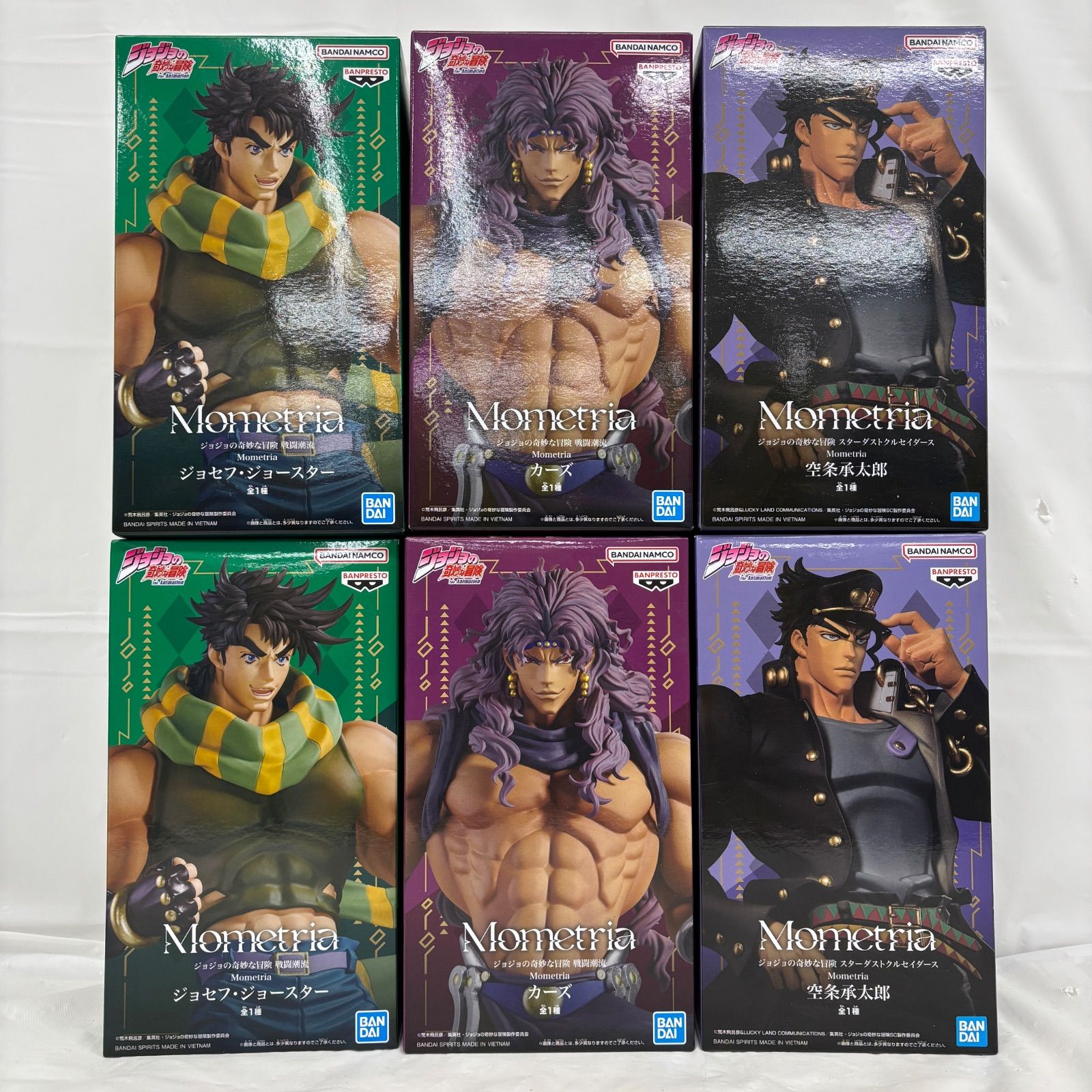 未開封 ジョジョの奇妙な冒険 Mometria フィギュア 6個セット ジャセフ