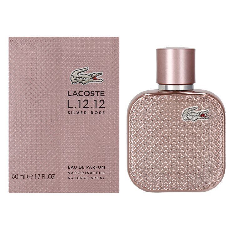 オーデ ラコステ L.12.12 シルバーローズ EDP SP 50 ml 香水 フレグランス EAU DE LACOSTE SILVER ROSE