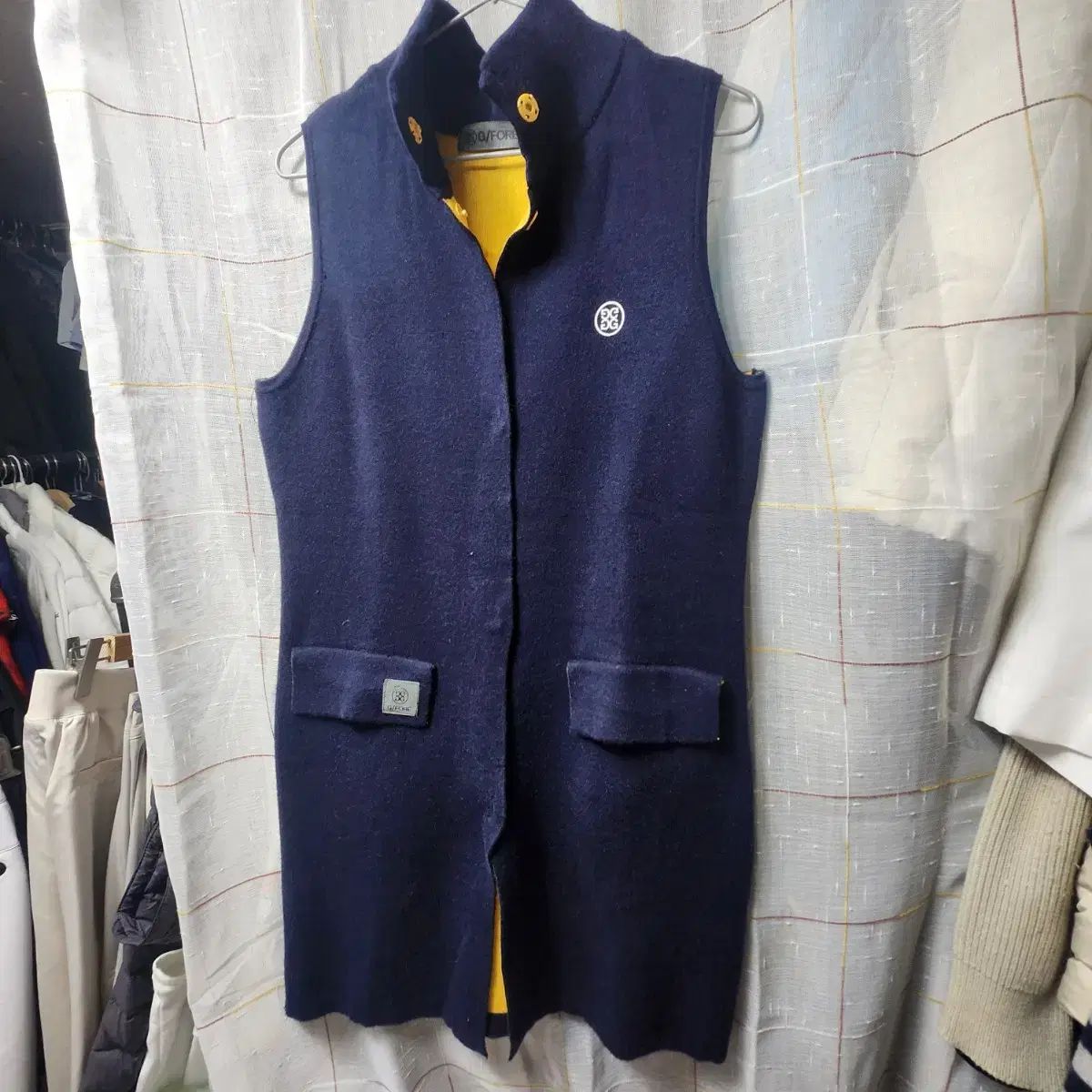 G FORE (ジーフォア) ネイビー ゴルフ ロング ベスト 95 - メルカリ