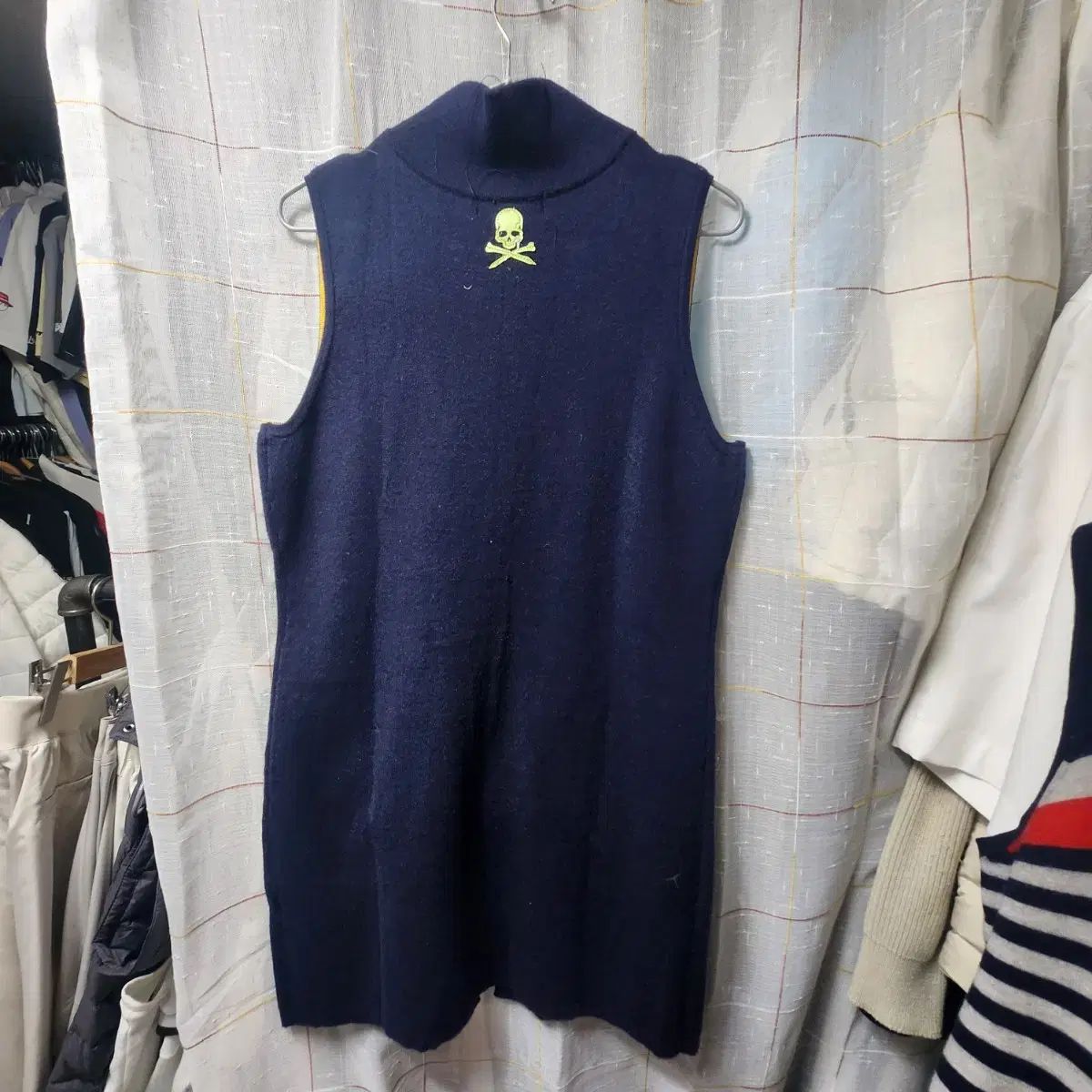 G FORE (ジーフォア) ネイビー ゴルフ ロング ベスト 95 - メルカリ