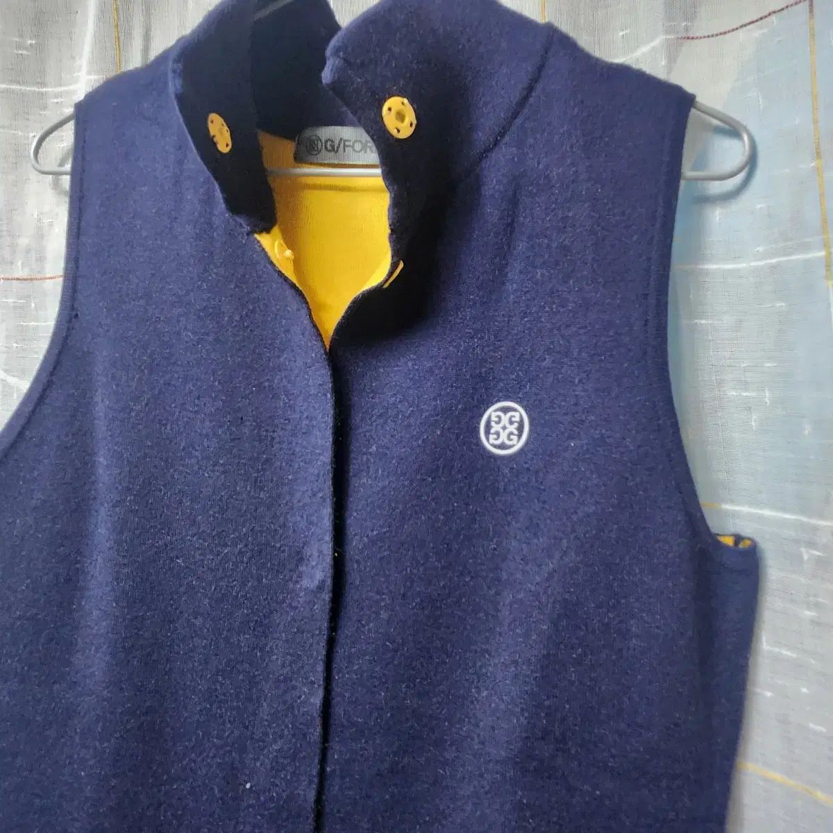 G FORE (ジーフォア) ネイビー ゴルフ ロング ベスト 95 - メルカリ