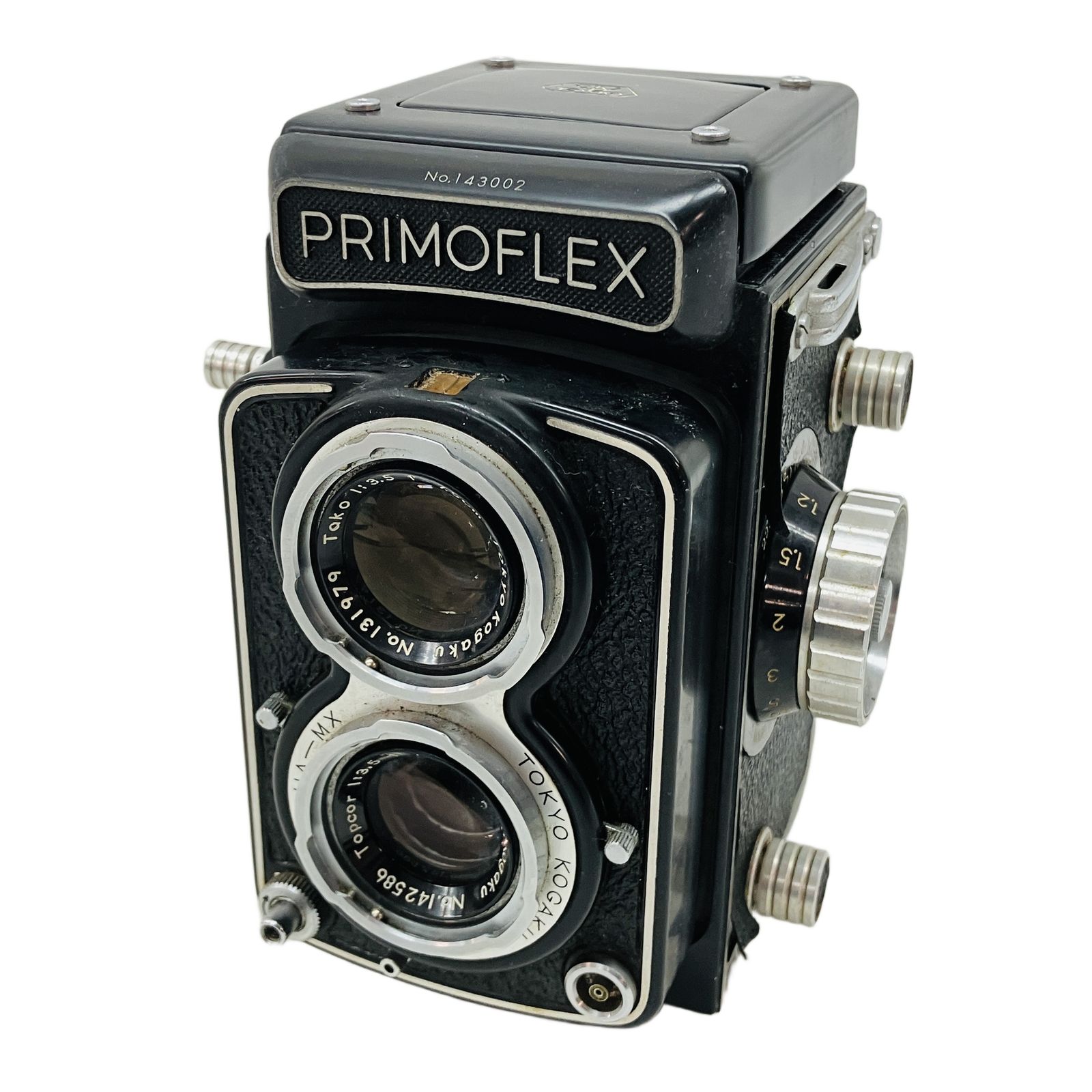 YASHICA PRIMOFLEX SEIKOSHA-MX 2眼 F3.5 7.5cm フィルムカメラ ヤシカ