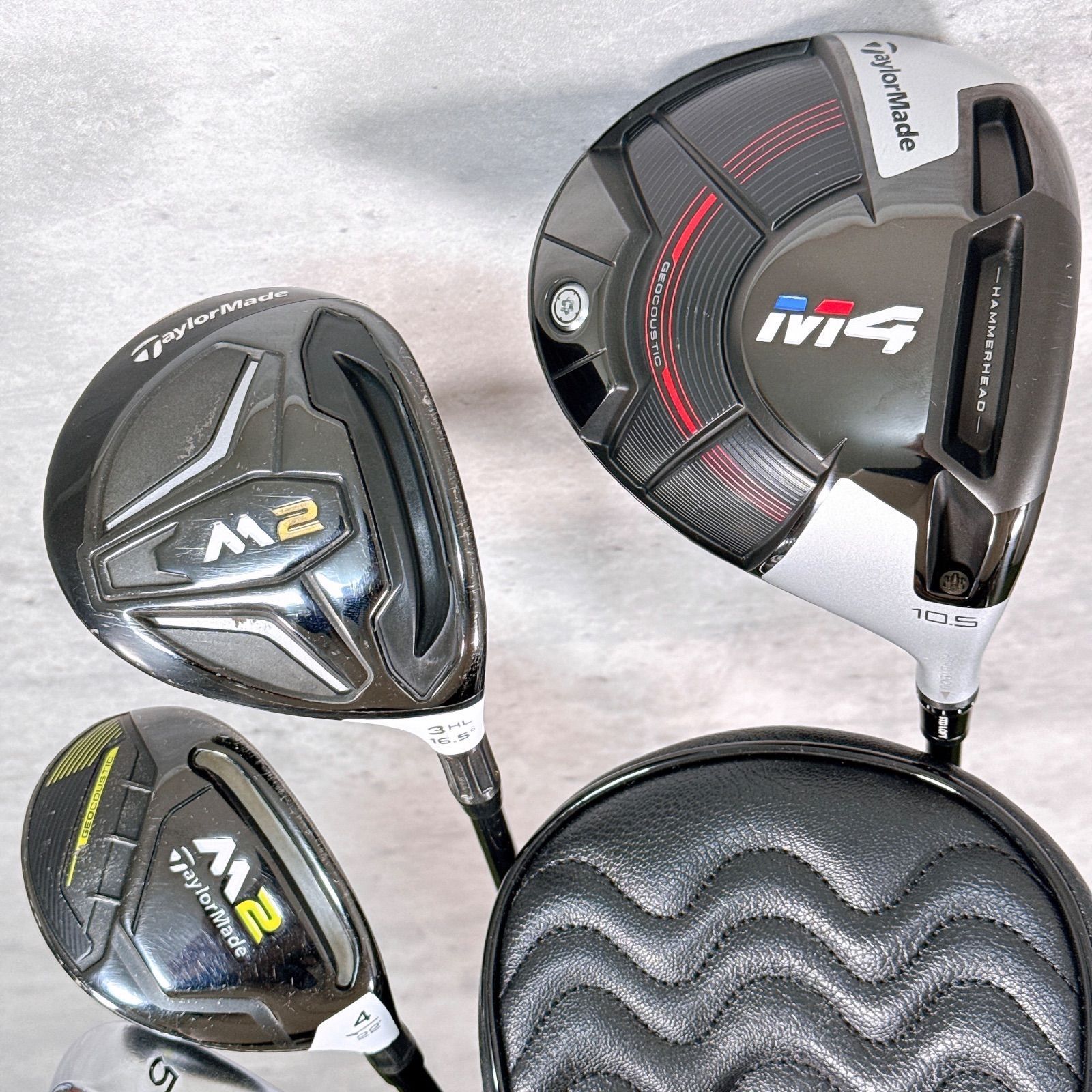 メンズ右利き初心者用　テーラーメイド　M4　M2　ゴルフクラブセット　W2378 ゴルフクラブセット メンズ TaylorMade テーラーメイド M4 M2 買い替え