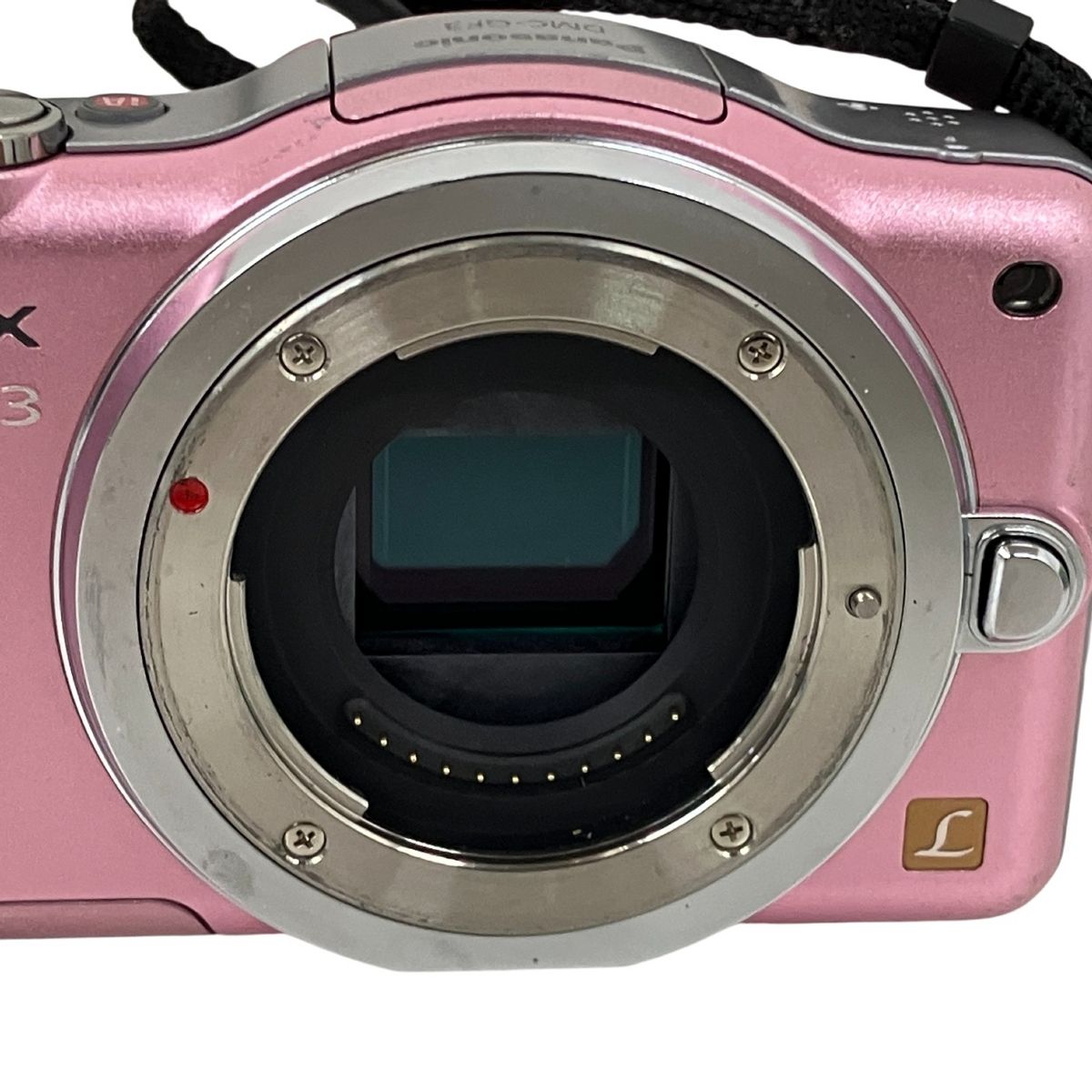 Panasonic LUMIX DMC-GF3 ミラーレス一眼 ダブルレンズキット ピンク H