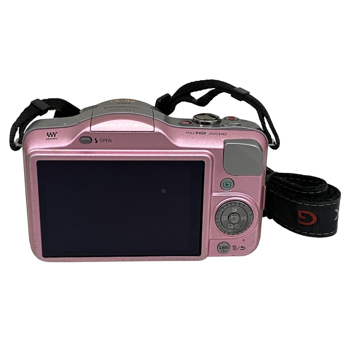 Panasonic LUMIX DMC-GF3 ミラーレス一眼 ダブルレンズキット ピンク H