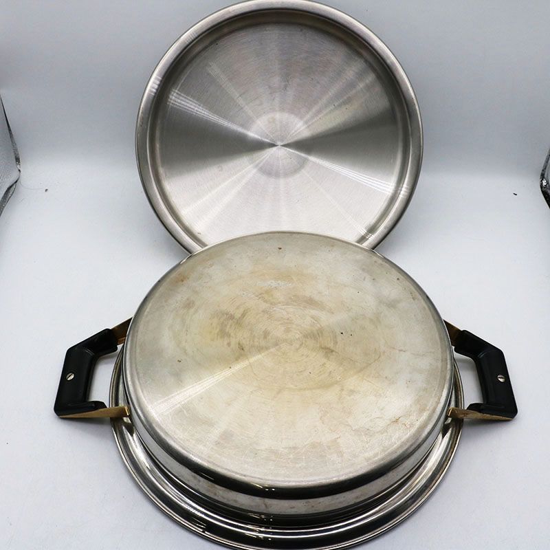 中古並品 タッパーウェア レインボークッカー 26cm 浅鍋 MR7-11-93