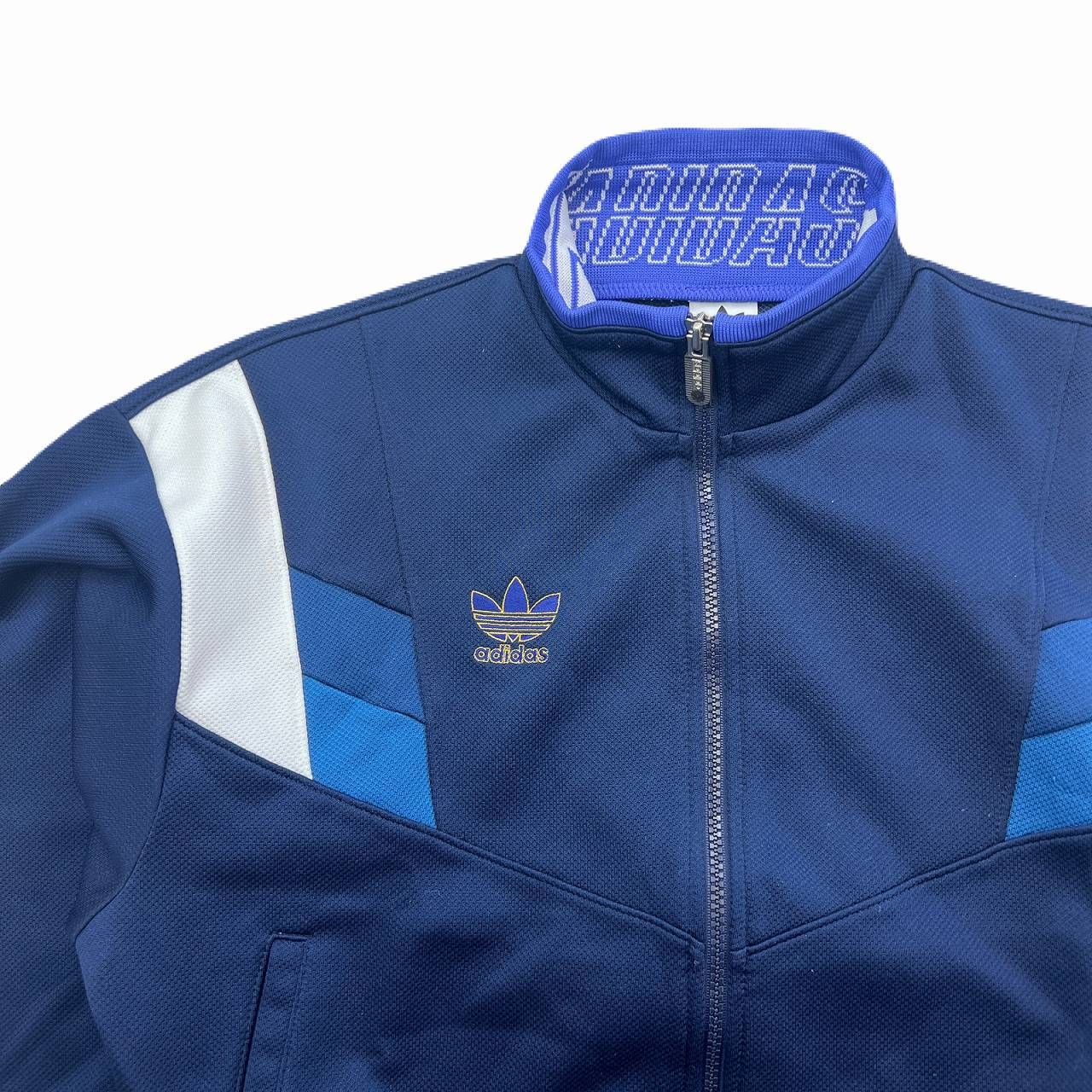 アディダス ビンテージ トラックジャケット ジップアップ ジャージ