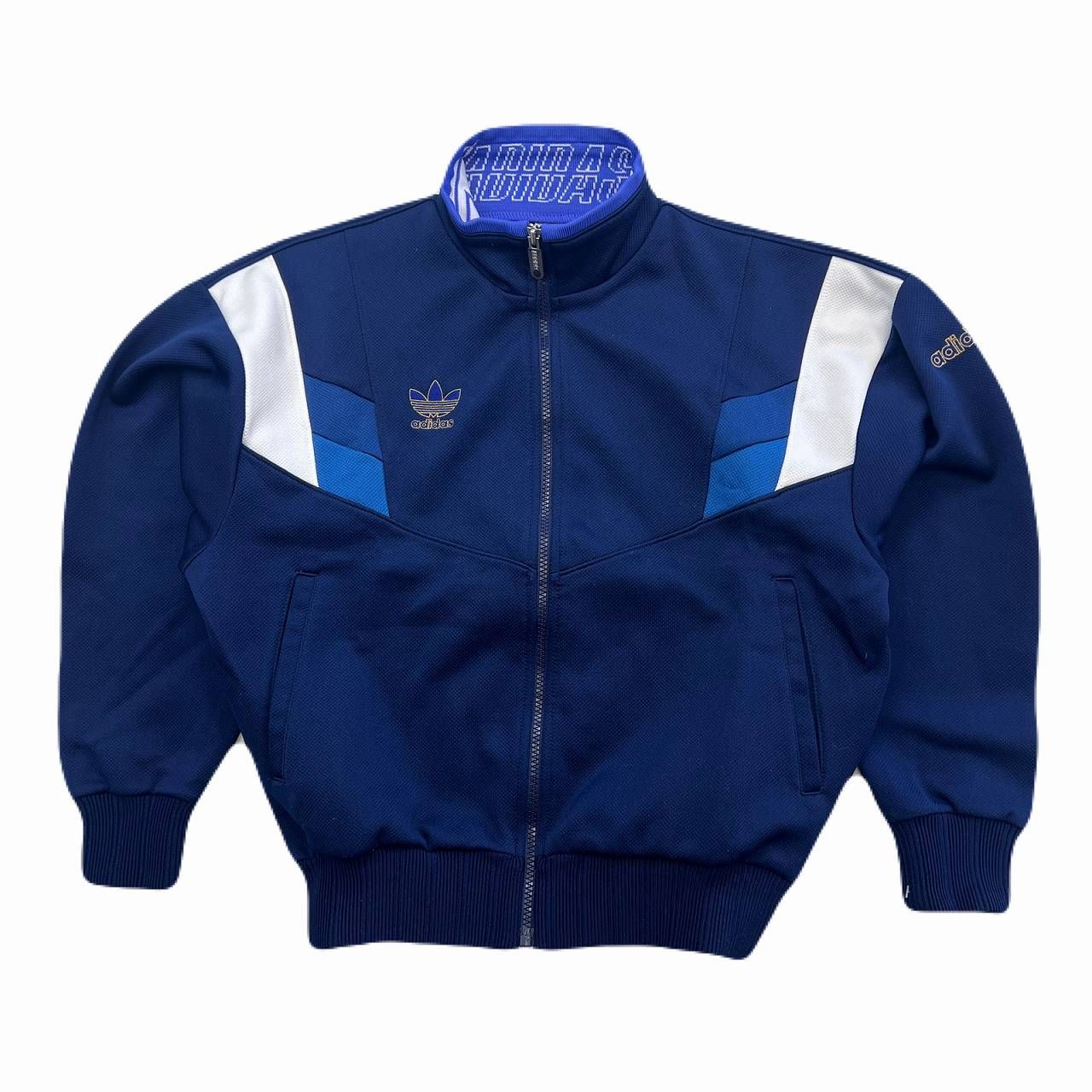 アディダス ビンテージ トラックジャケット ジップアップ ジャージ