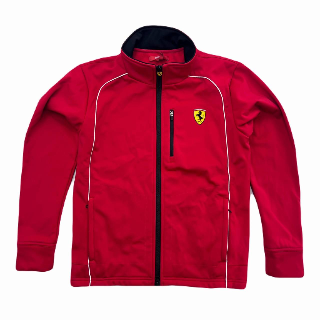 フェラーリ オフィシャルプロダクツ ソフトシェルジャケット ジップ