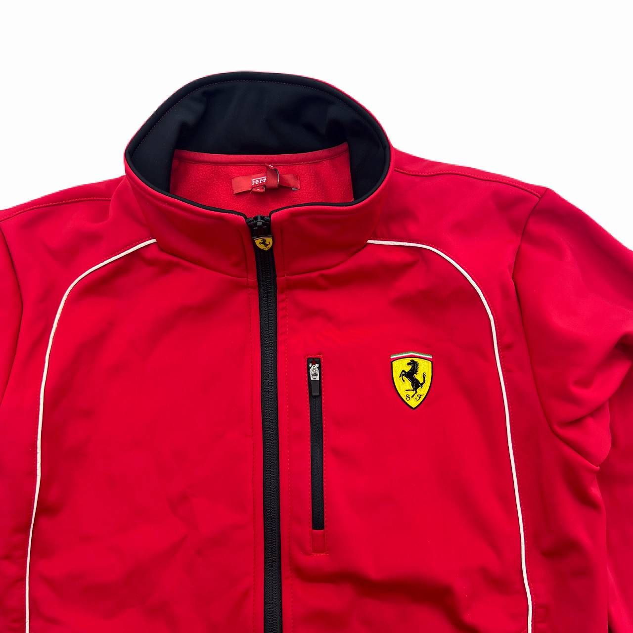 フェラーリ オフィシャルプロダクツ ソフトシェルジャケット ジップ