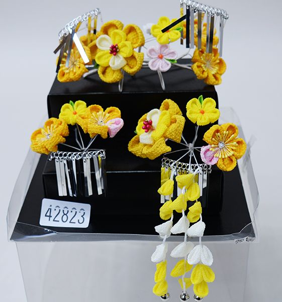 七五三 七歳 七才 7歳 7才 かんざし 簪セット 髪飾り 七歳専用 女児用