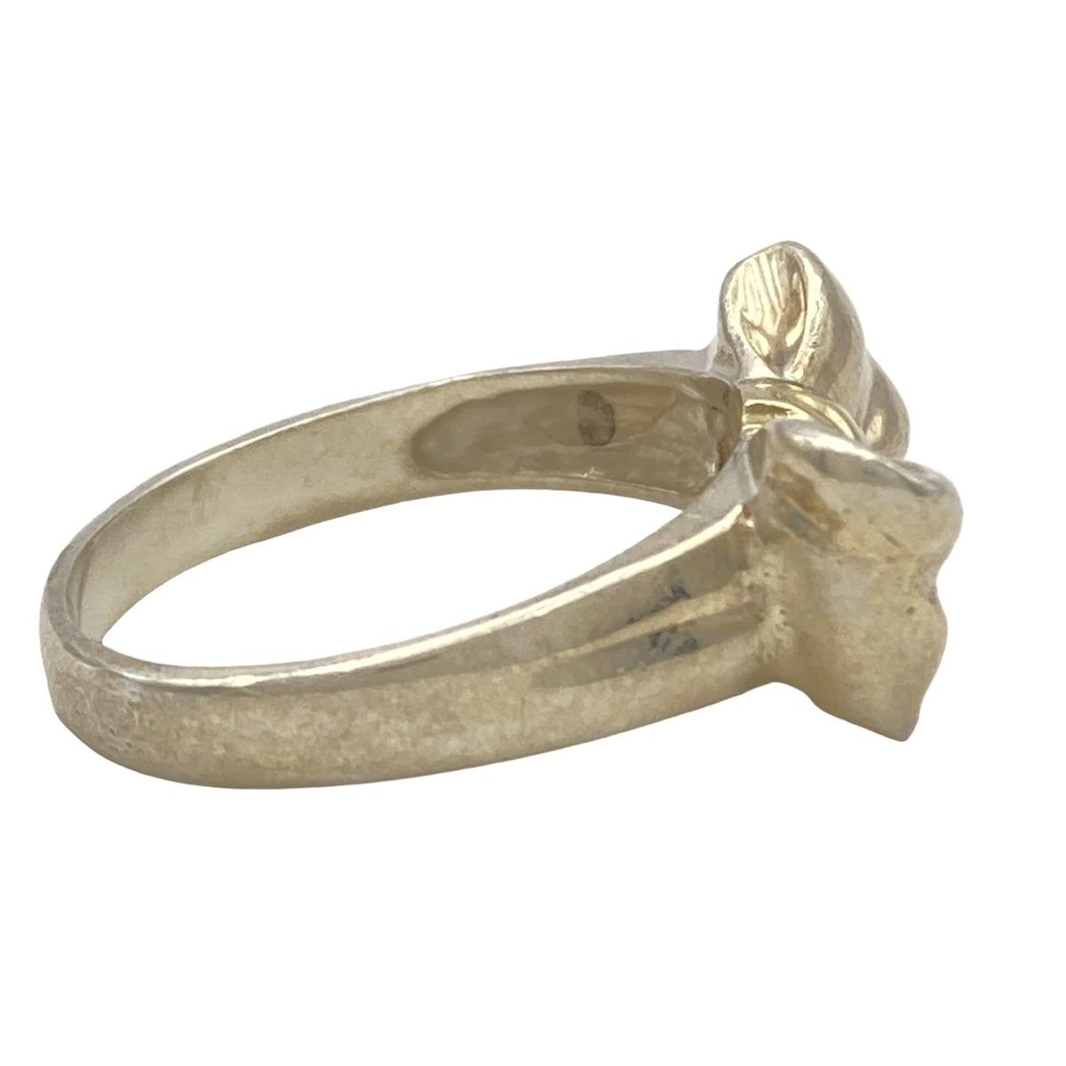 TIFFANY&Co.(ティファニー) リング リボン シルバー×K18YG リボン