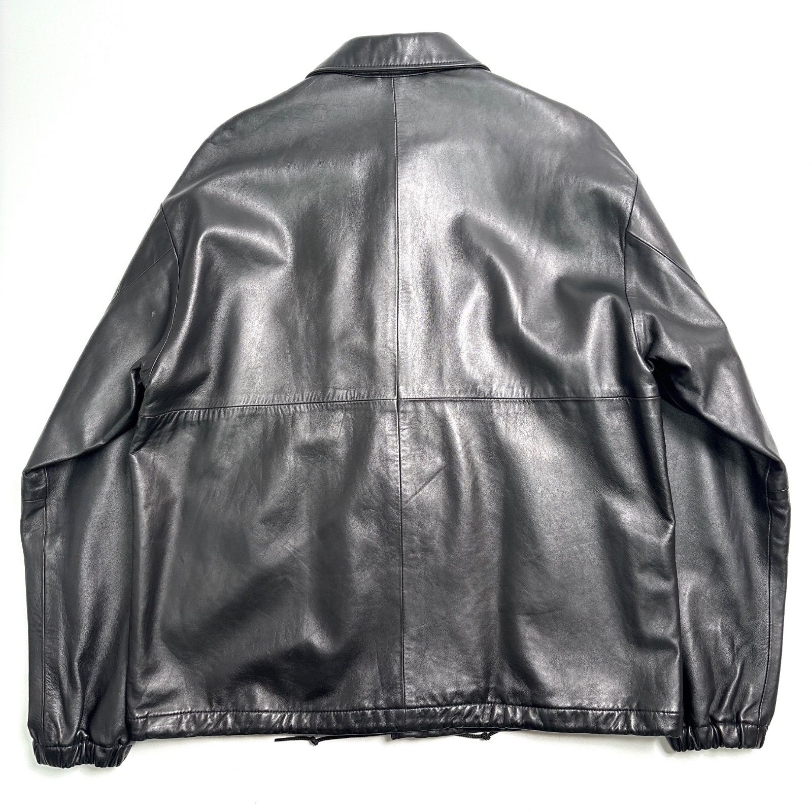 羊革】BEAUTY&YOUTH UNITED ARROWS レザージャケット 黒 M シープ