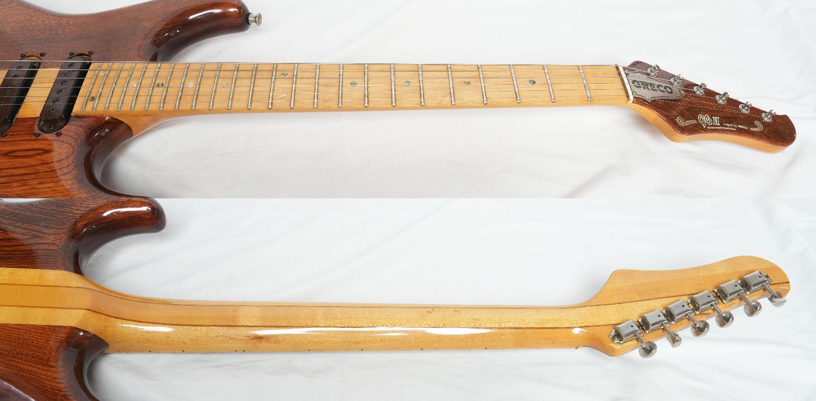 ■GRECO GOII 700 グレコ HH スルーネック 1979 Greco GOII700NT Electric Guitar 1979 Japan -GrunSound-x584-