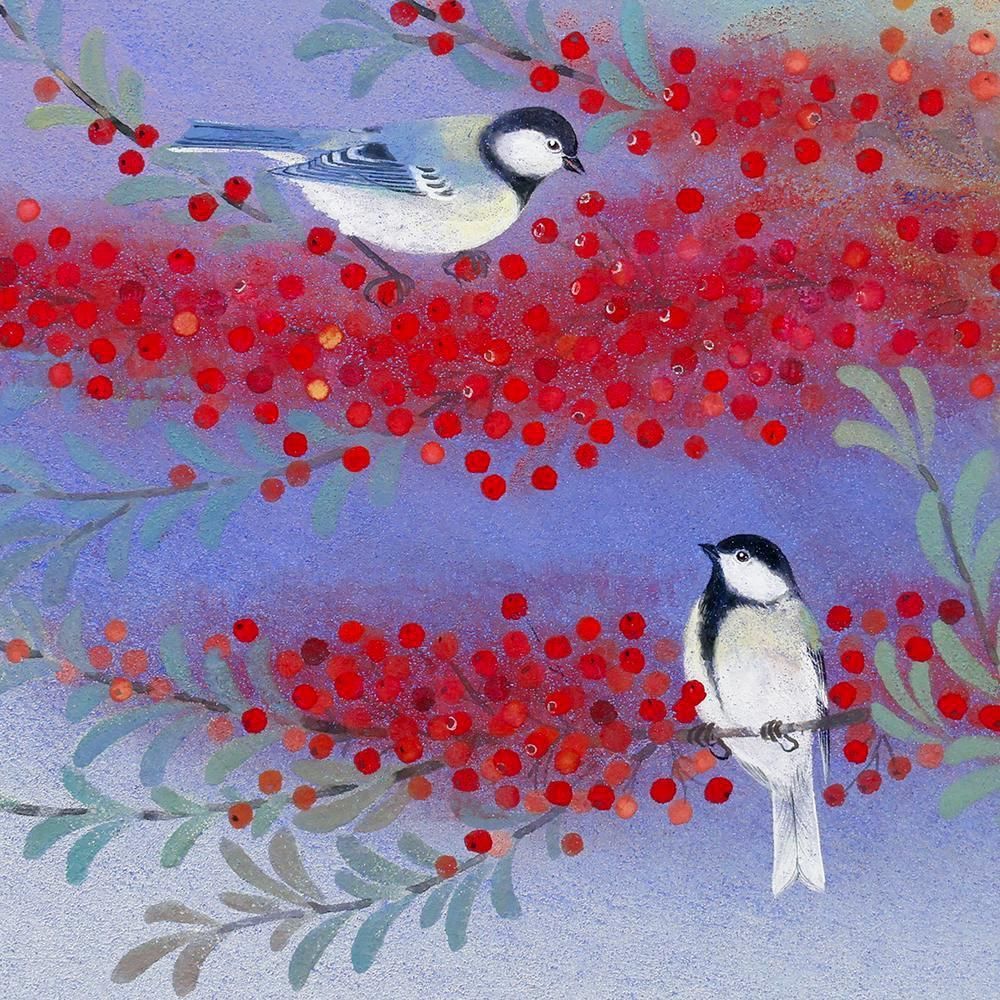 真作】【WISH】川島睦郎「爽風」日本画 12号 大作 金落款 金泥仕様 共