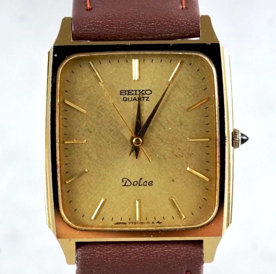 腕時計　メンズ　セイコーSEIKOドルチェ7731-5110クォーツ SEIKO セイコー Dolce ドルチェ 7731-5110 腕時計 メンズ クォーツ