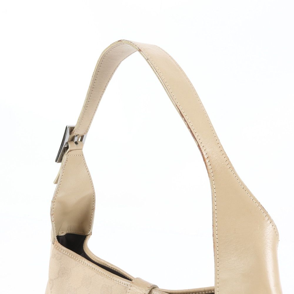 極美品 グッチ GG キャンバス ジャッキー 001 3306 レザー ショルダー