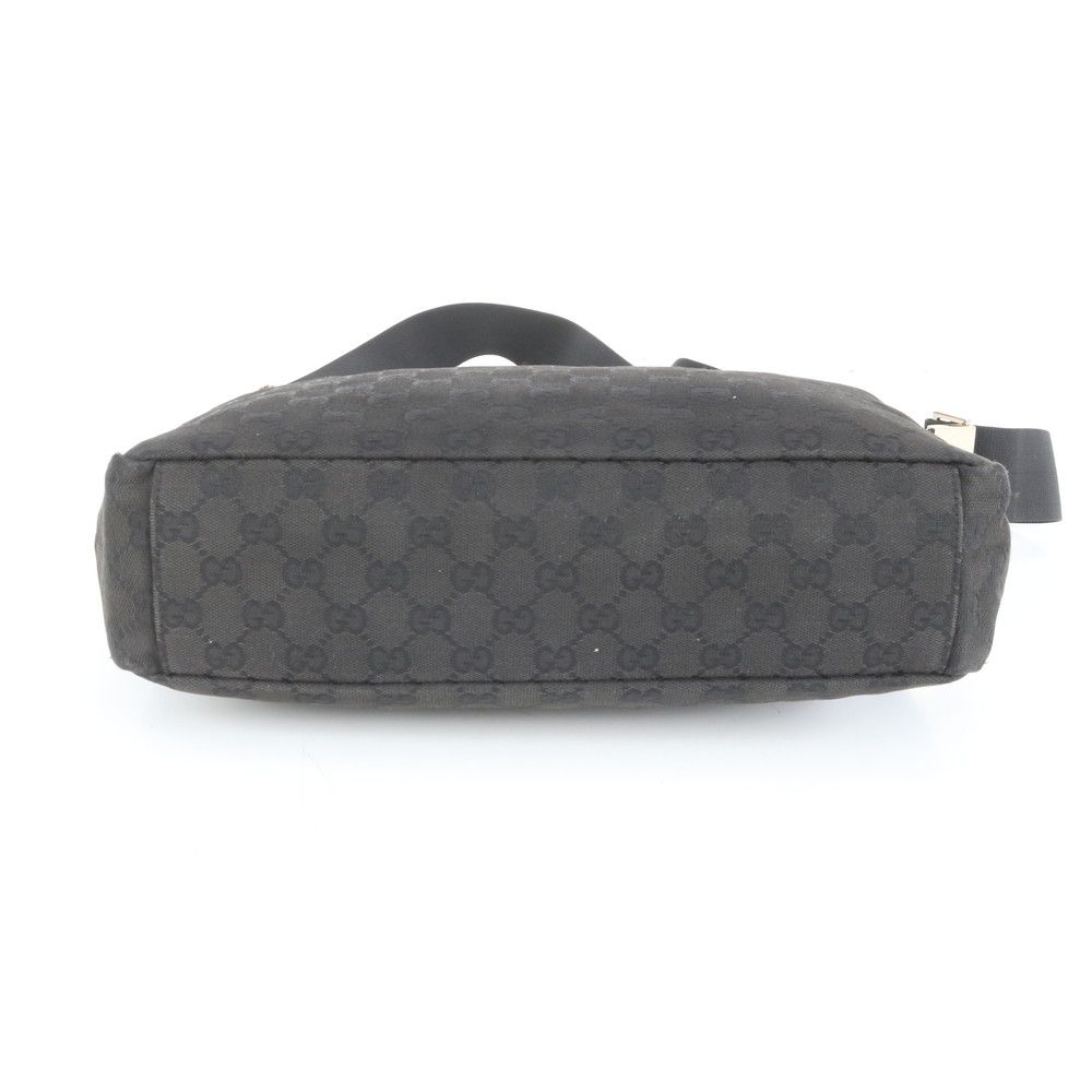 極美品 グッチ GG キャンバス 019 0432 レザー ショルダー バッグ 斜め
