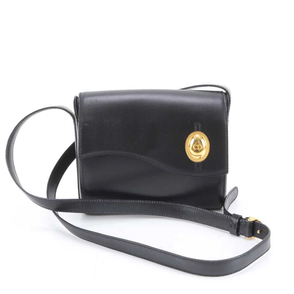 極美品 ヴィンテージ クリスチャンディオール レザー ショルダー