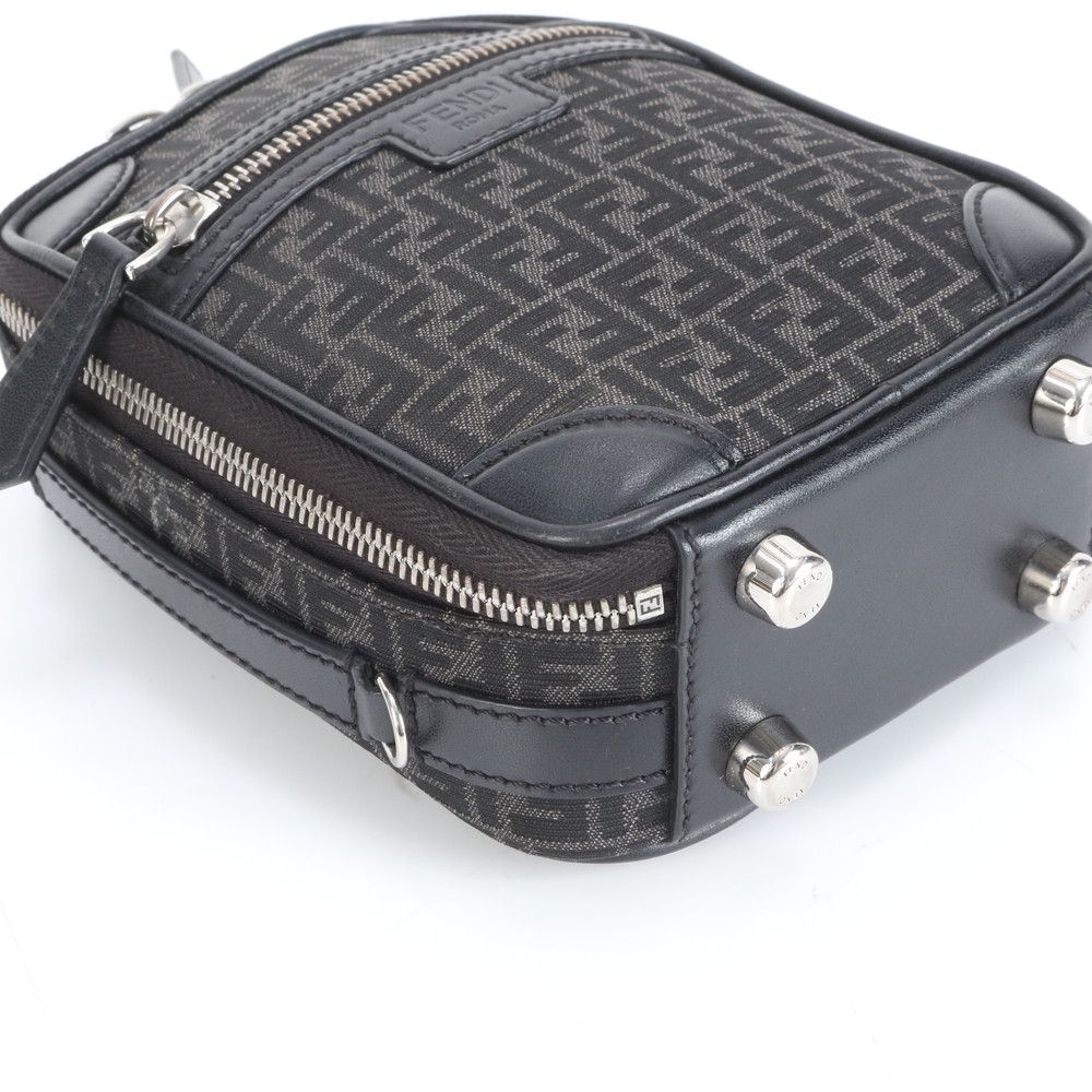 極美品 フェンディ ズッキーノ 7VA542 レザー ハンド バッグ トート