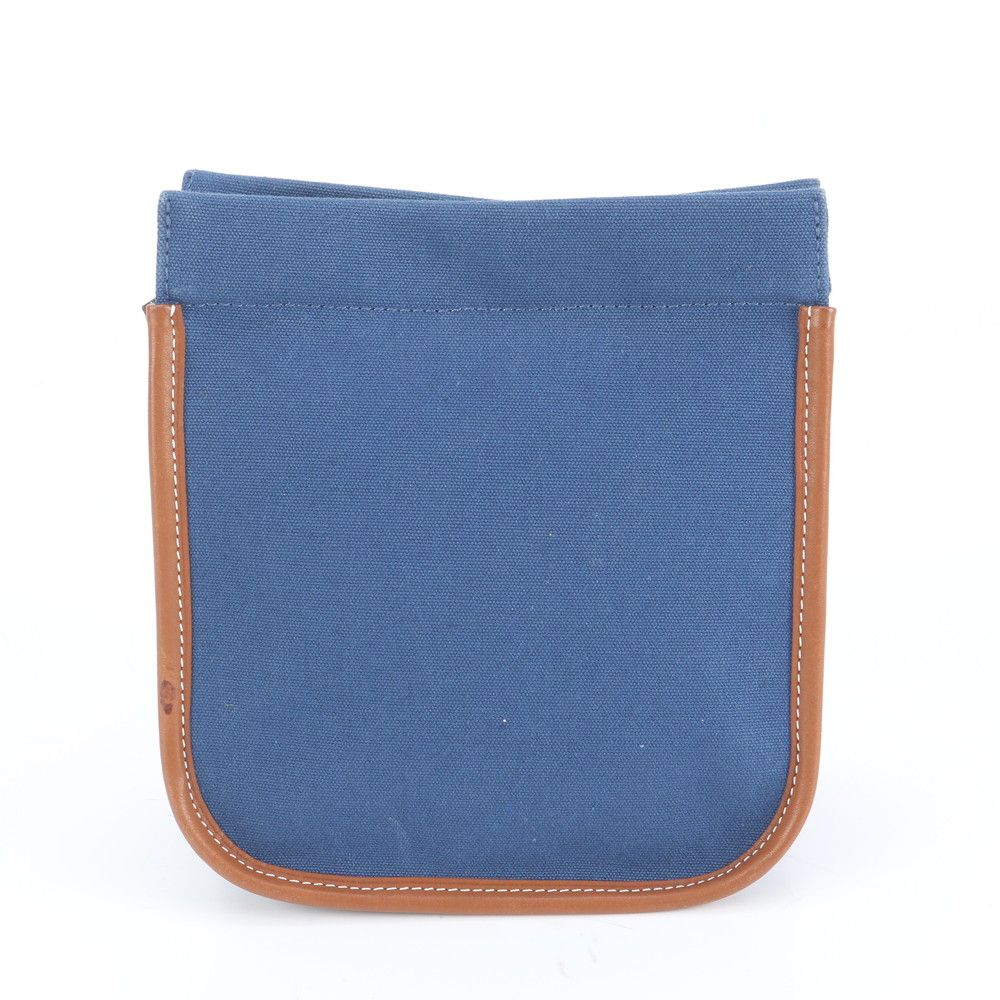 エルメス カマイユ レザー ポーチ セカンド クラッチ バッグ シルバー 金具 ブラウン レディース ERR DB 33-4