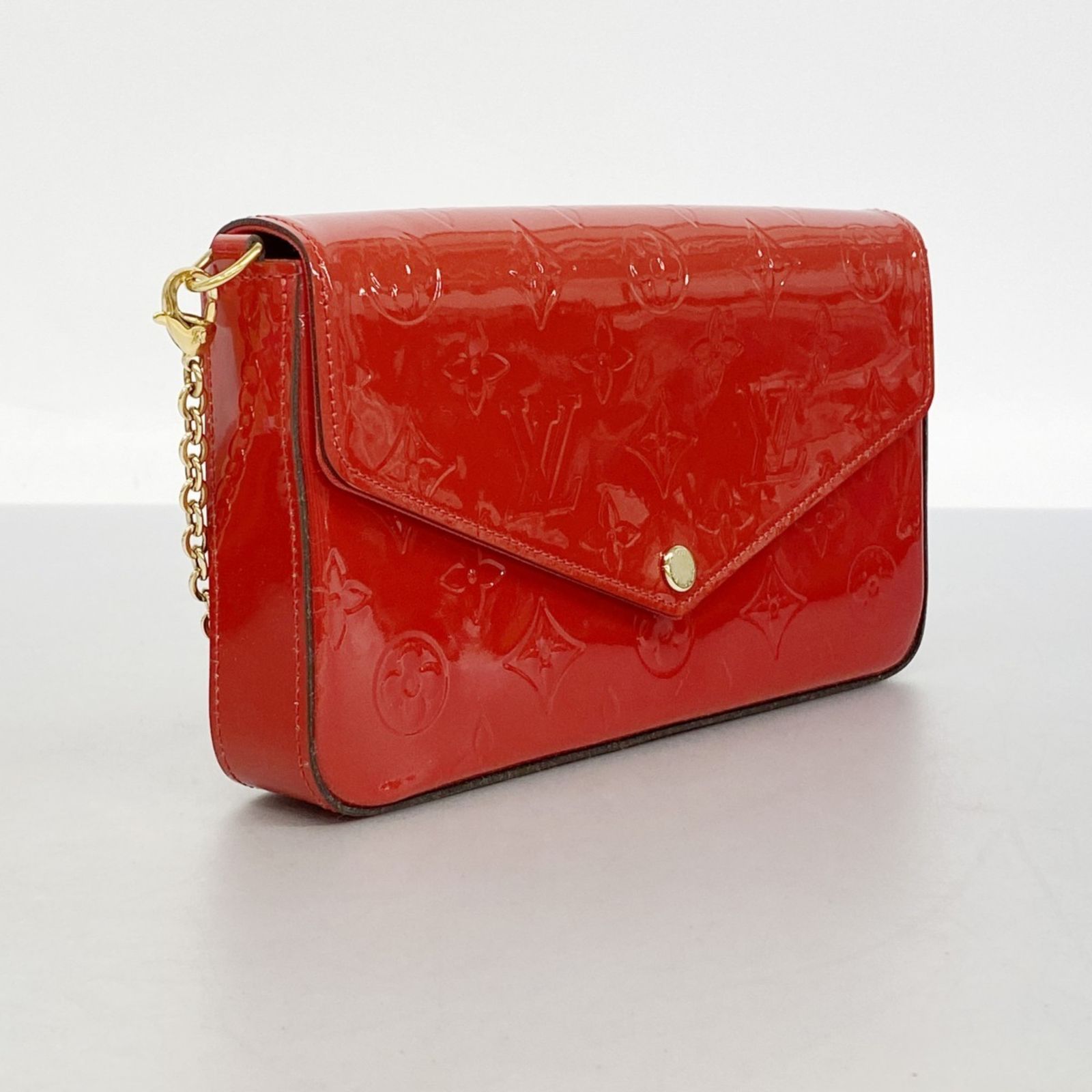 ルイ ヴィトン Louis Vuitton ショルダーウォレット ヴェルニ ポシェットフェリシー M 61293 スリーズレディース