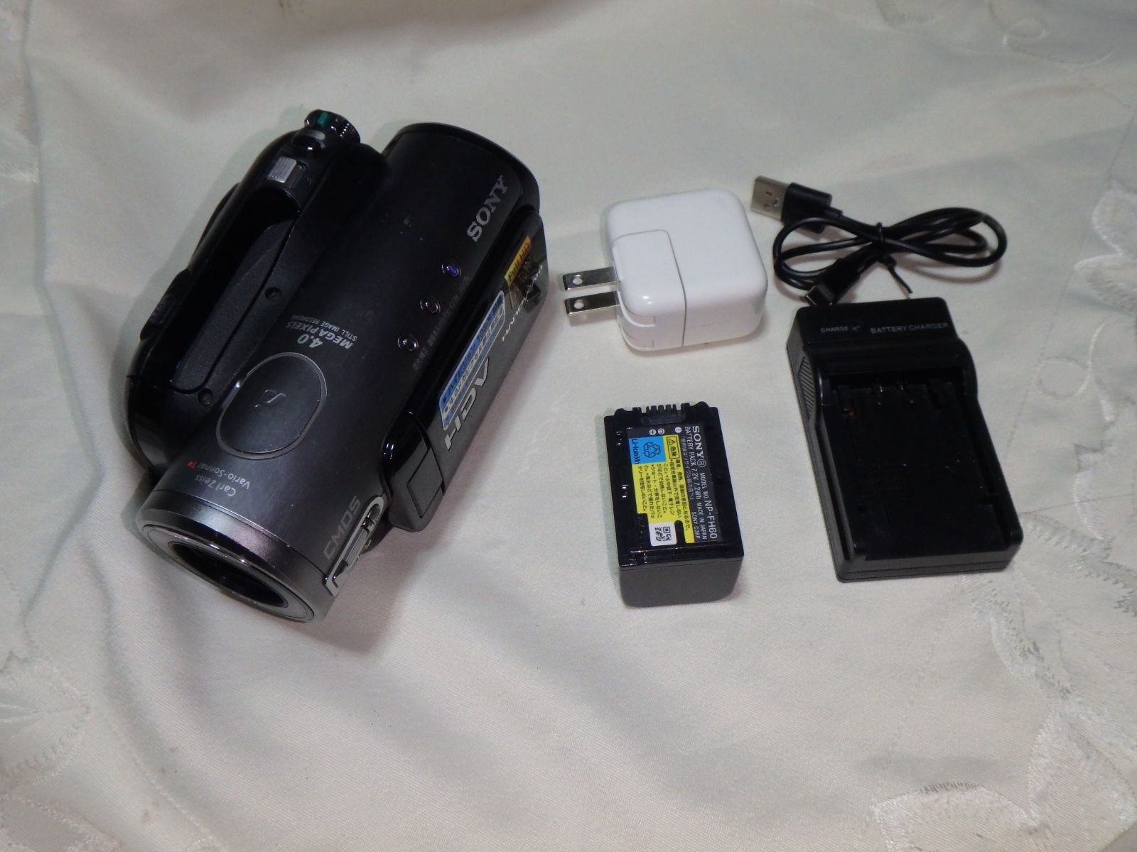 動作品 SONY DCR HC 3 MINIDV ビデオカメラ