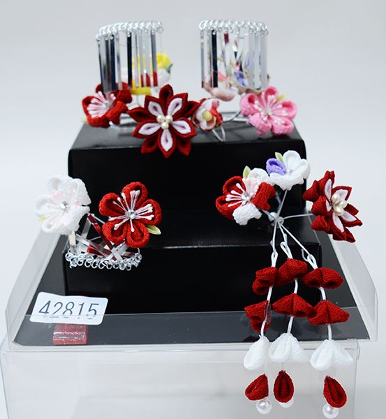 七五三 七歳 七才 7歳 7才 かんざし 簪セット 髪飾り 七歳専用 女児用