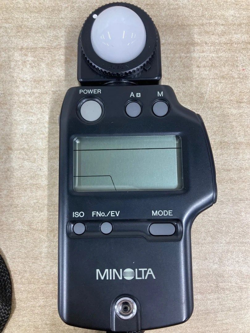 MINOLTA フラッシュメーター IV F 露出計 ケース付き プロ仕様 精密