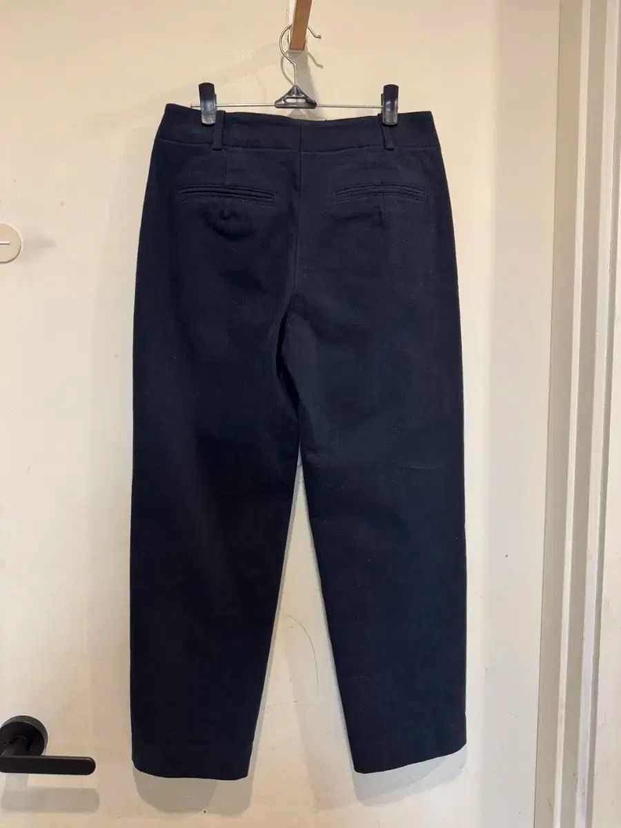  ヴァネッサ ブリューノ athe ネイビー コットン パンツ チノパン パンツ