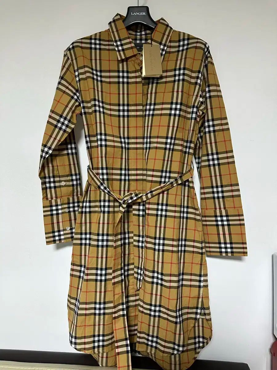 バーバリー チェック シャツ ワンピース ベルト セット 新品 - メルカリ