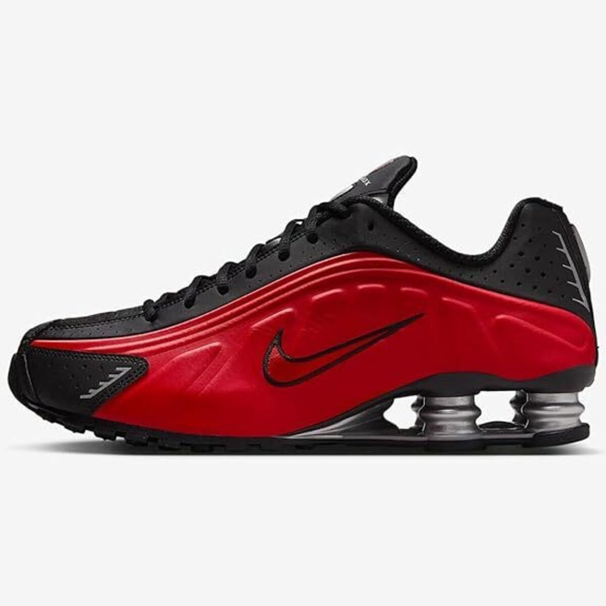 ナイキ ショックス R 4 SHOX ユニバーシティレッド ブラック メタリックシルバー HQ 1988-600 26.5 cm