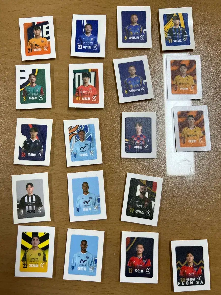 セブンイレブン Kリーグ ステッカー(個別出品)