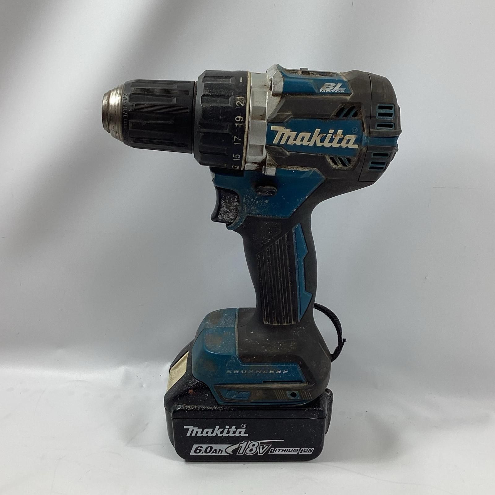 MAKITA マキタ ドライバドリル DF 484 D 充電池 付 コードレス式 18 v