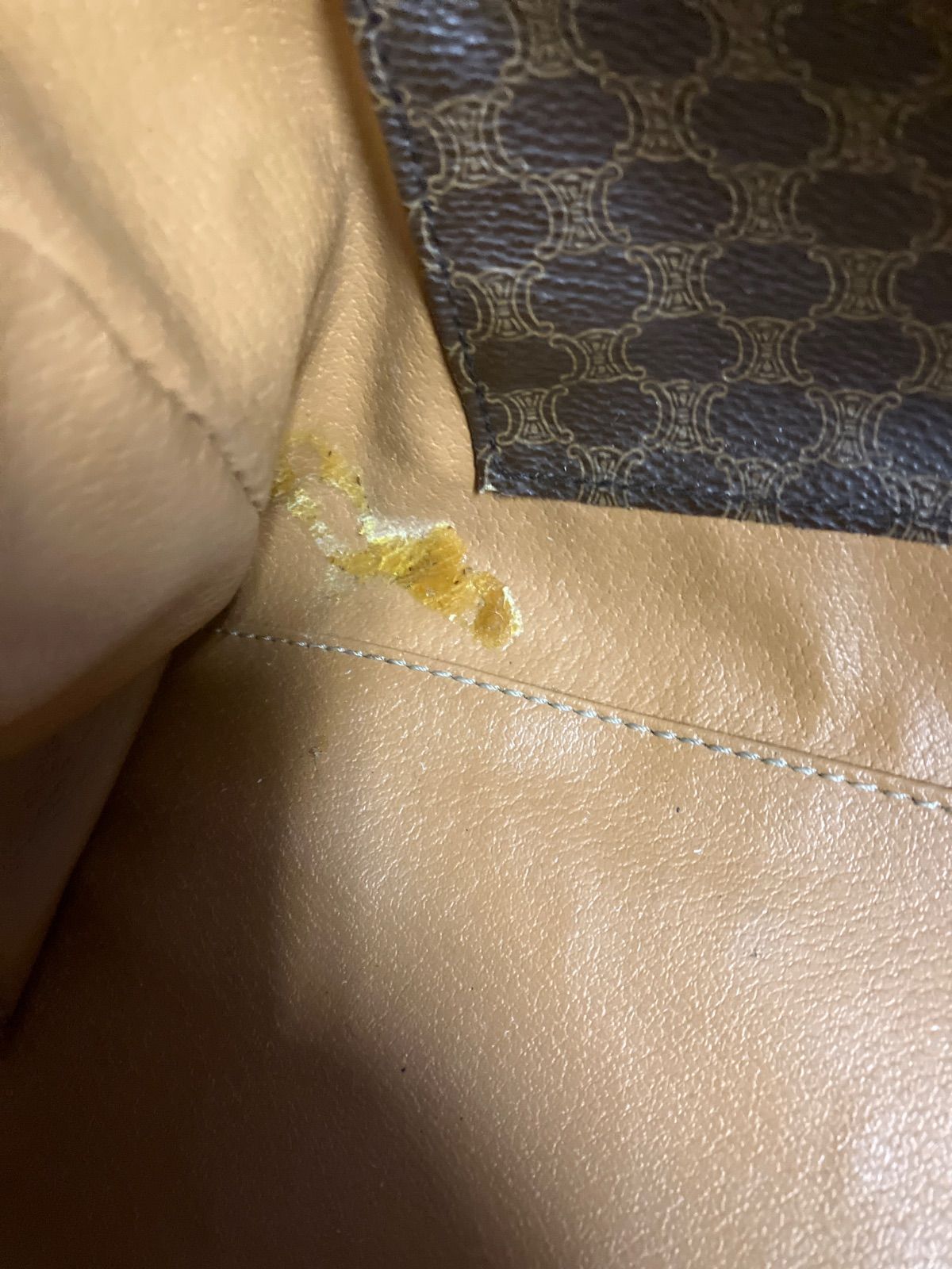  CELINE セリーヌ ミニボストンバッグ マカダム 4765 ボストンバッグ 旅行用バッグ バッグ