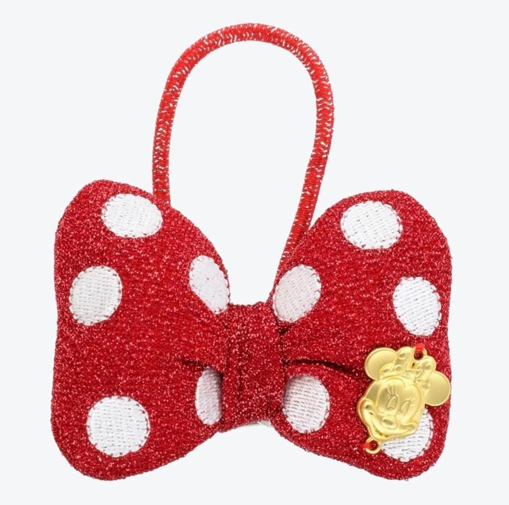 ディズニー　ミニー　キーホルダー　ヘアゴム　セット　水玉　ドット ディズニー ミニー キーホルダー ヘアゴム セット 水玉 東京