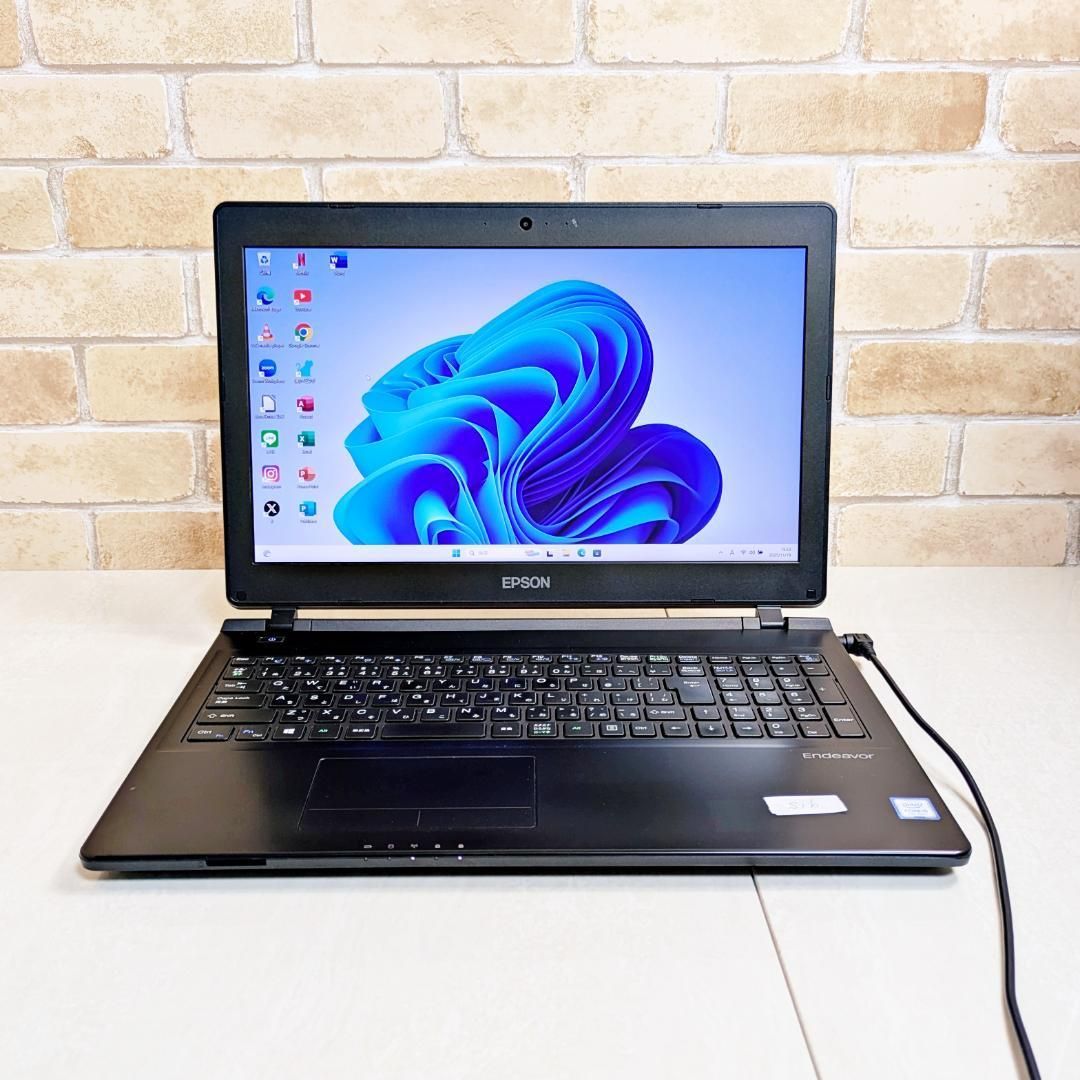 初心者安心♥即使用OK！Win11♥新品SSD♥i5♥ノートパソコン★S80 オフィス付☆新品SSD512/7世代i5/8GB☆Win11ノートパソコン☆S16