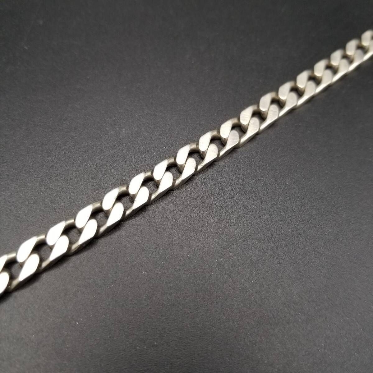 イタリア製 シンプル 喜平チェーン 925 シルバー ヴィンテージ