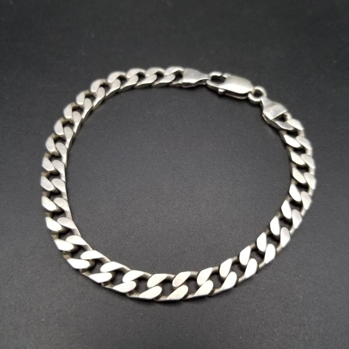 イタリア製 シンプル 喜平チェーン 925 シルバー ヴィンテージ