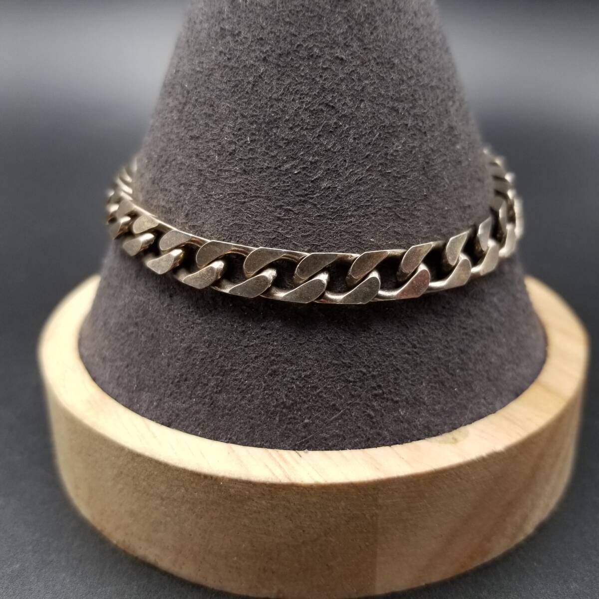 シンプル 喜平チェーン 重厚感 925 シルバー ヴィンテージ