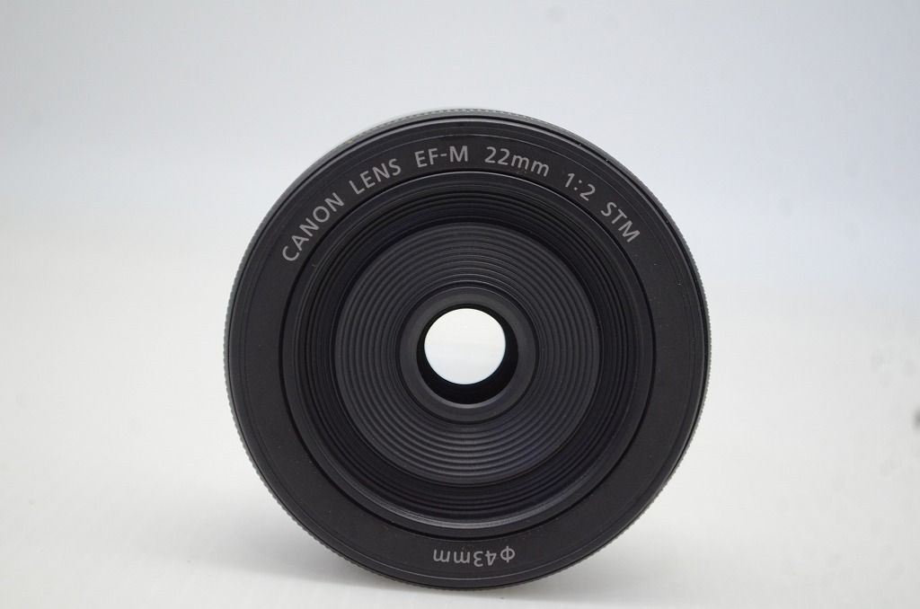 Canon キヤノン EF-M 22mm F2 STM EF-Mマウント ブラック 単焦点レンズ