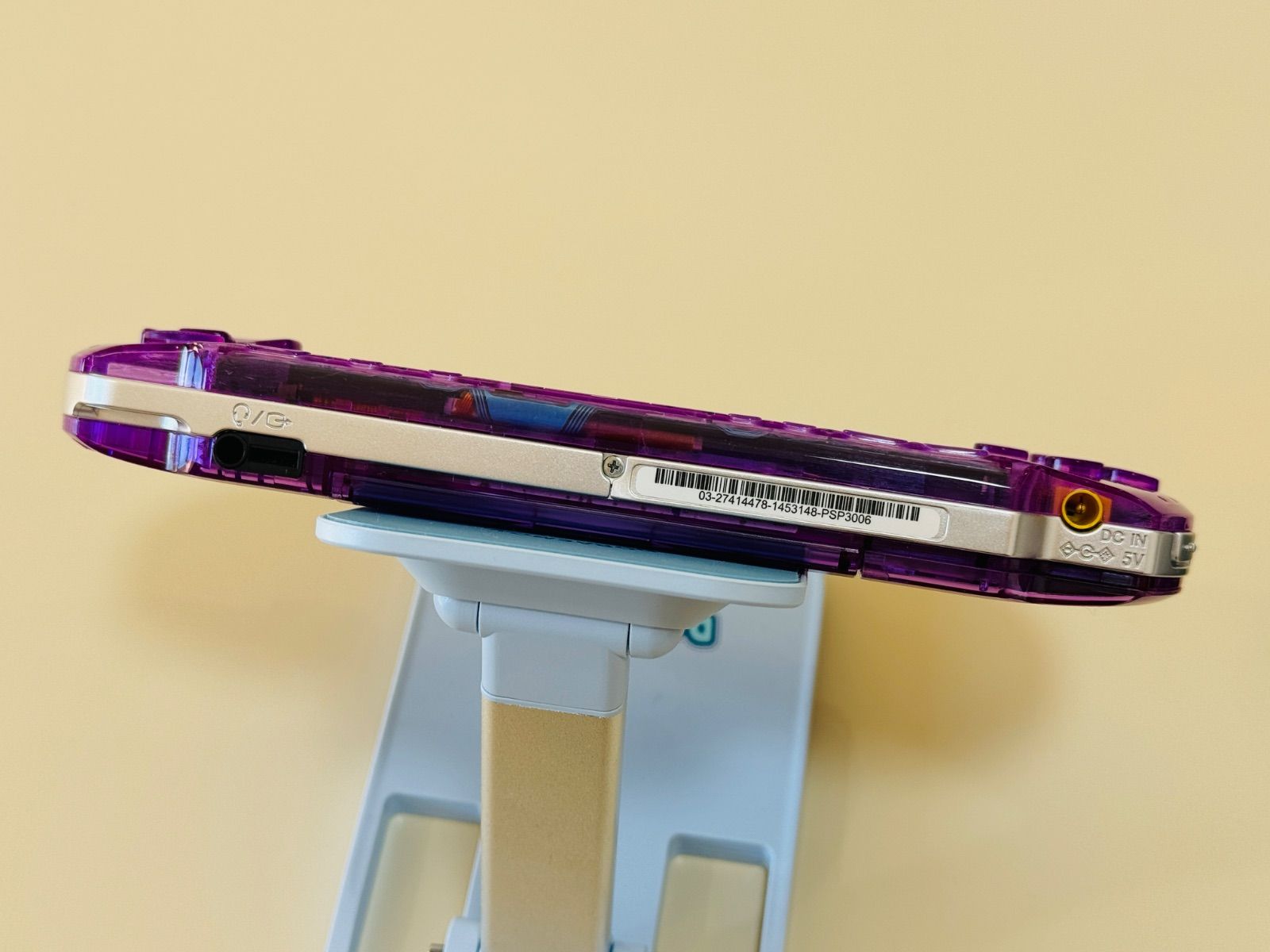 パープル透明カスタム