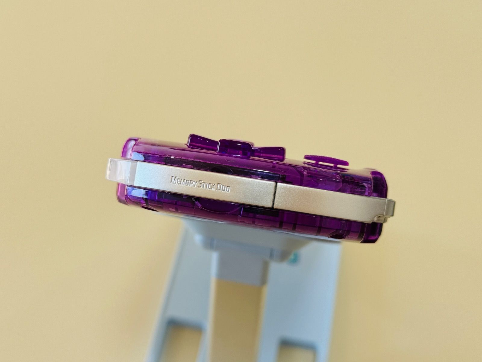  PSP 3000 パープル透明カスタム 本体 16 GB 本体(PSP) プレイステーションポータブル(PSP)