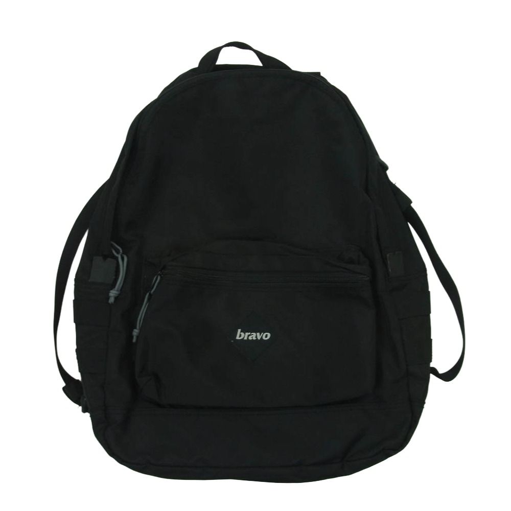 ブラボー bravo インナーパック付き ポーチ付き リュックサック バックパック リュック 中国製 ブラック系