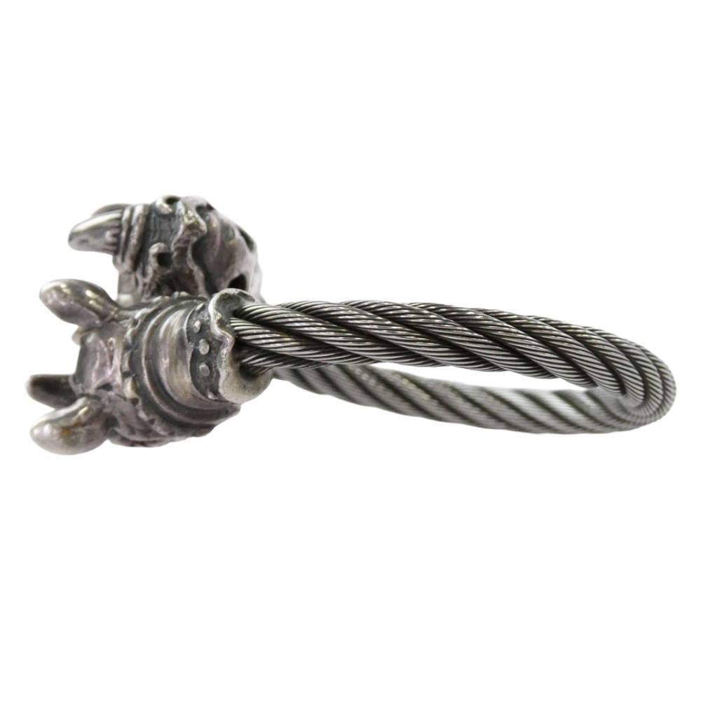 BILL WALL LEATHER ビルウォールレザー WIRE BANGLE w/RHINO 30周年