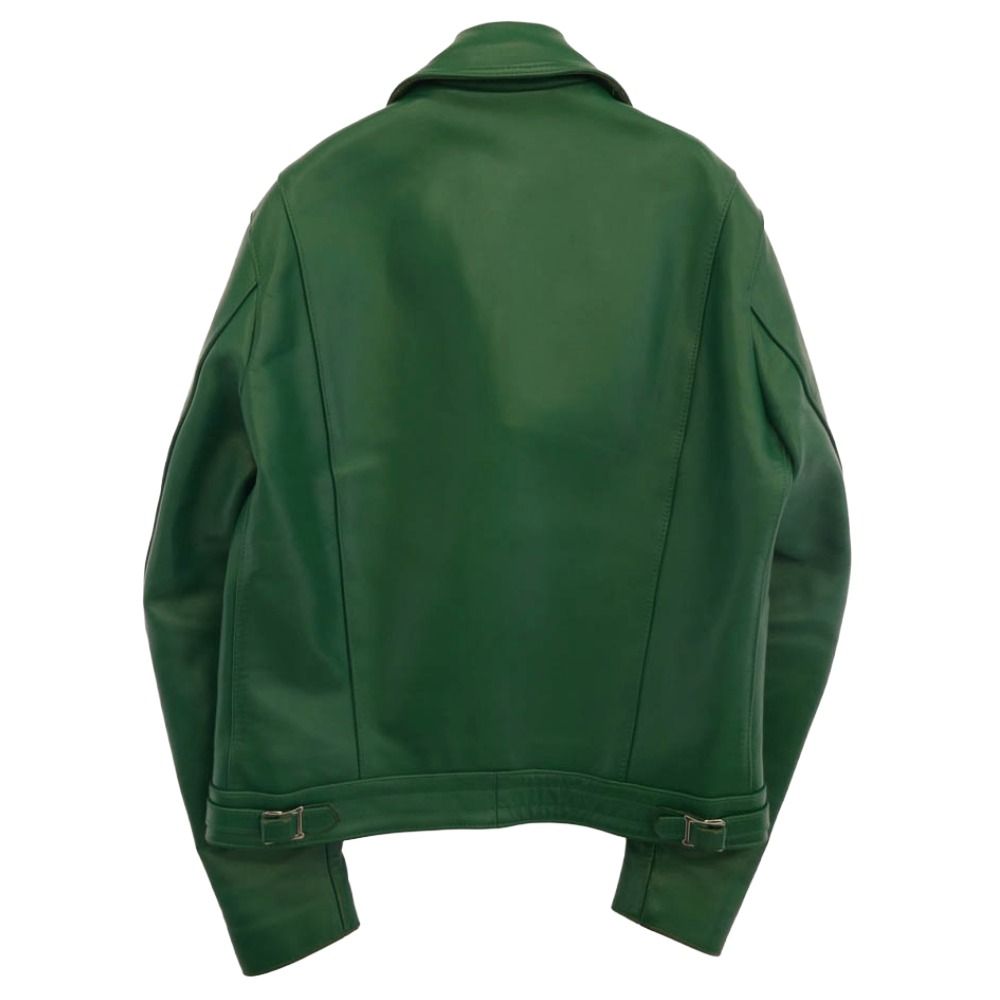 Lewis Leathers ルイスレザー 英国製 441 T CYCLONE TIGHT FIT サイクロン ホースハイド ライダース ジャケット グリーン グリーン系 38